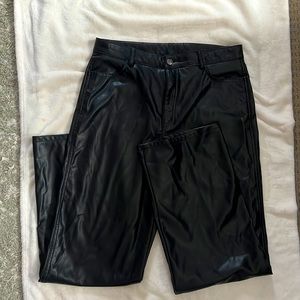 Garage leather pants